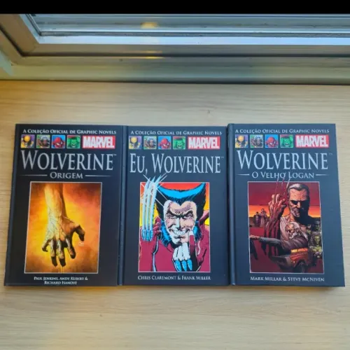 Pacote Wolverine Premium - Graphic Novels Marvel Salvat Capa Dura