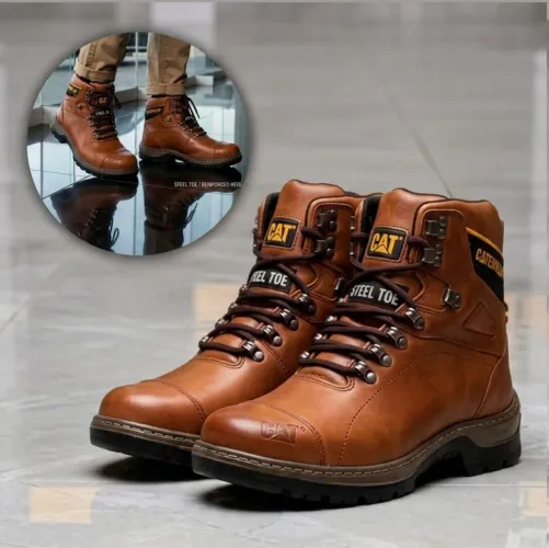Bota em Couro Trabalho