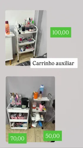 Carrinho auxiliar 