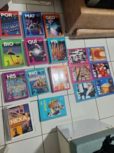 DOAÇÃO coleção poliedro 3° ano do Ensino Medio