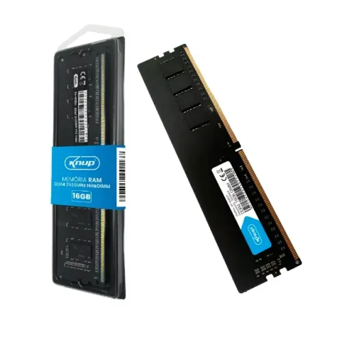 Memoria Pc Desktop 16GB 2666Mhz DDR4 KNUP *NOVA COM GARANTIA*