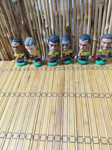 6 Mini Craques da Copa, Dodô, Rodrigo, Gonçalves, Jr.Baiano, Zé Maria e Romário 