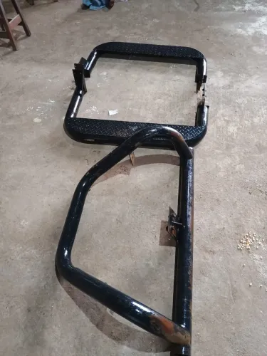 Estribo e pára-choque tubular (quebra-mato) camionete D20