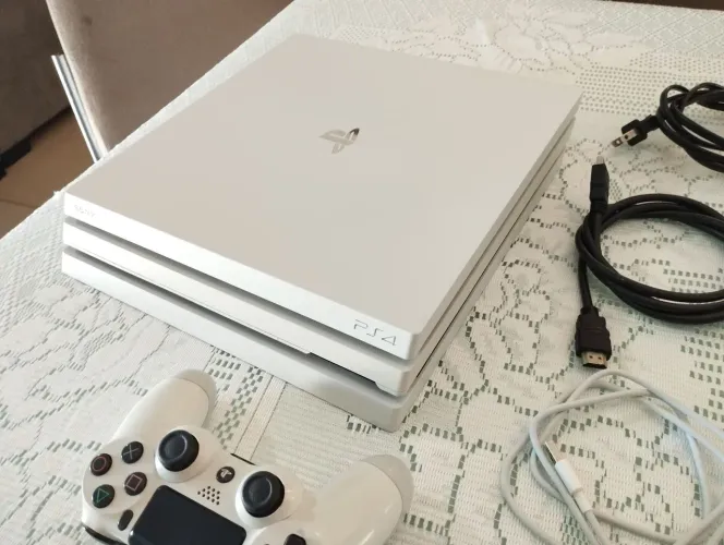 Branco Ps4 PlayStation 4 Pro Loja Física Garantia Parcelo Pego Xbox one Ps3 Ps4 Nintendo 