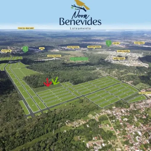Transferência de Terreno no Nova Benevides I - Quadra 43, Lote 35 (207m²)