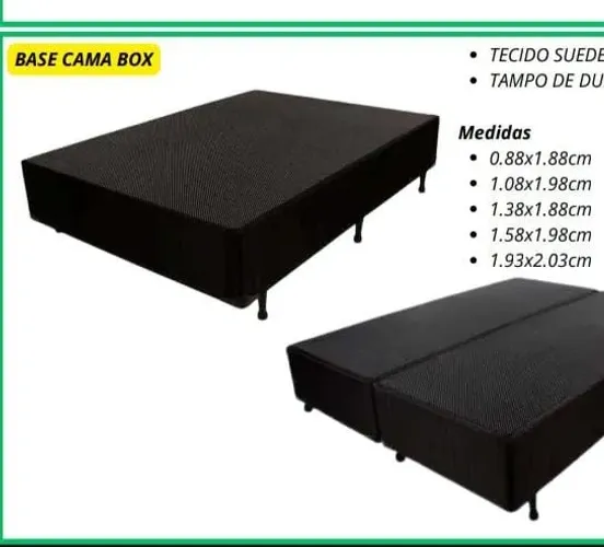 Base Box Para Colchão Tamanho casal Novo Direto da |fabrica 