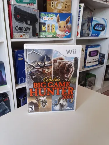 Vendo Cabela's Big Game Hunter 2010 Nintendo Wii Original - Semi novo