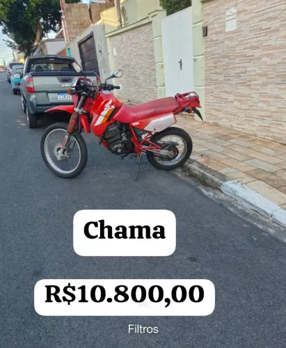 Xlx 350 partida elétrica