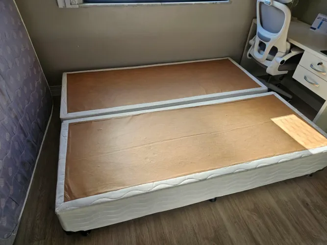 Box para cama queen em ótimo estado