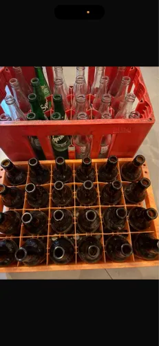 Vendo casco de cerveja e refrigerante 