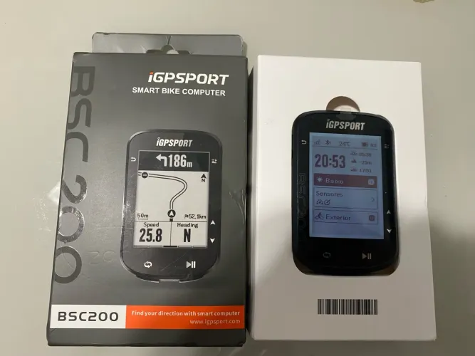 Gps Bike Ciclocomputador Igpsport Bsc200 Rotas Bluetooh 