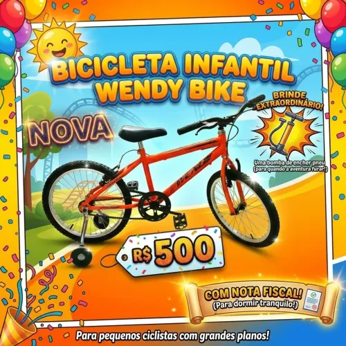 Bicicleta Infantil WENDY BIKE