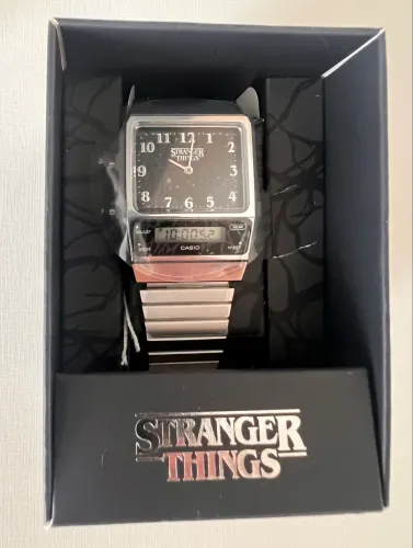 Relógio Casio Stranger Things Vintage - Edição Especial 