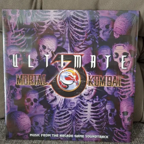 Novo Disco Vinil LP Mortal Kombat Ultimate Roxo Importado