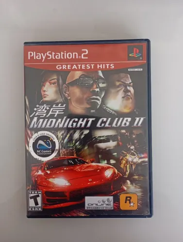 Midnight Club 2 - Jogo Original PS2.