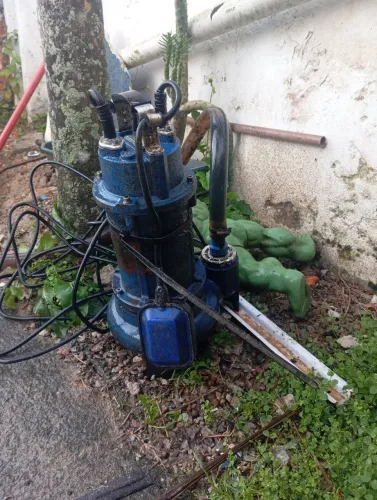 Bomba submersível potente WMSE 550 H 3/4 cv monofasica 550 litros por Hora