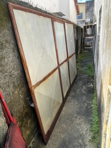 Portão de Ferro com social 2,90x1,99