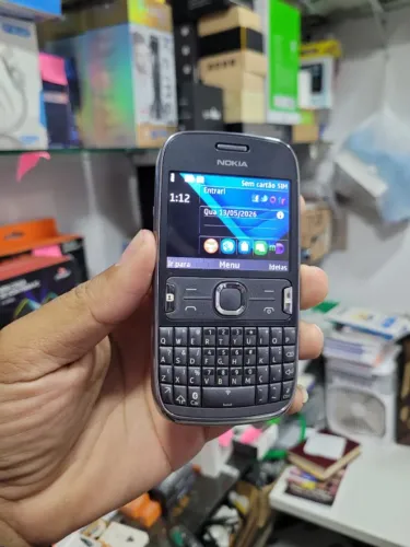 Celular Nokia Asha 302 Original Teclado Qwerty Retro Coleção