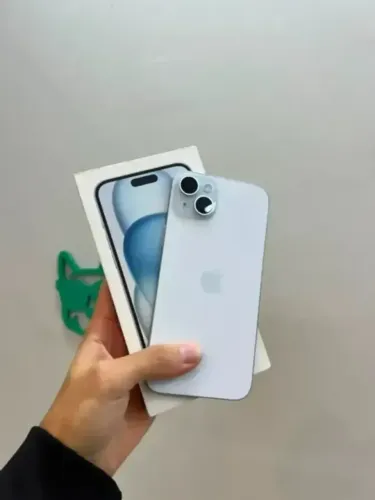 Seminovo - iPhone 15 Plus 128GB Azul 85% (CX) - Retirada Loja Shopping Savassi