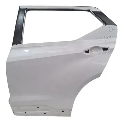 Porta Traseira Esquerda Nissan Kicks 2016 2025 Branca Traseira Esquerda Branco