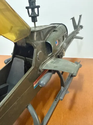 Jetcóptero de combater Gijoe comandos em ação