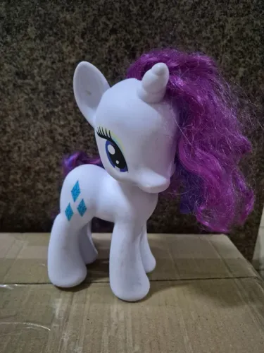 My Little Pony Rarity personagem unicórnio da linha G4 da Hasbro 15 cm 