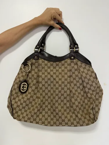 Bolsa Gucci Sukey Large Original