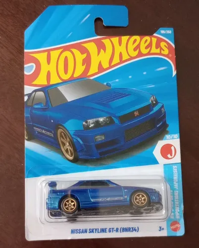 Nissan Skyline GT-R (BNR34) Hotwheels