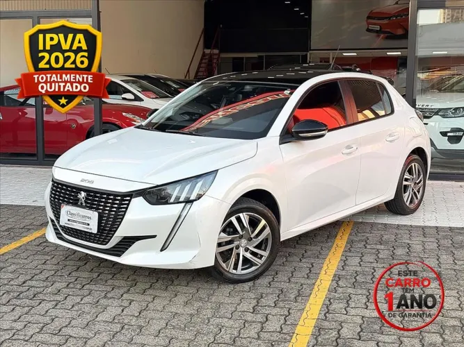 Peugeot 208 Griffe 1.6 Flex 16V 5P Aut. 2022