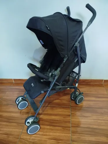 Carrinho de bebê passeio ABC design preto