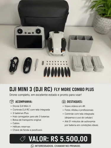 Drone Dj Mini 3 Fly