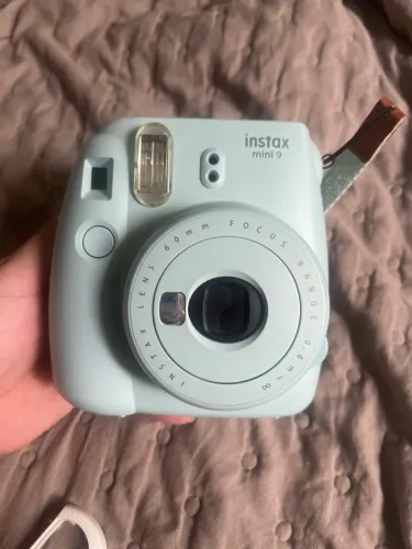 câmera instantânea fujifilm instax mini 9 azul