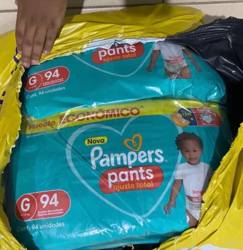 Fralda Pampers G - Ajuste Total