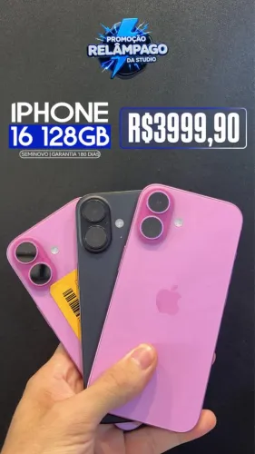 iPhone 16 Seminovo 128GB