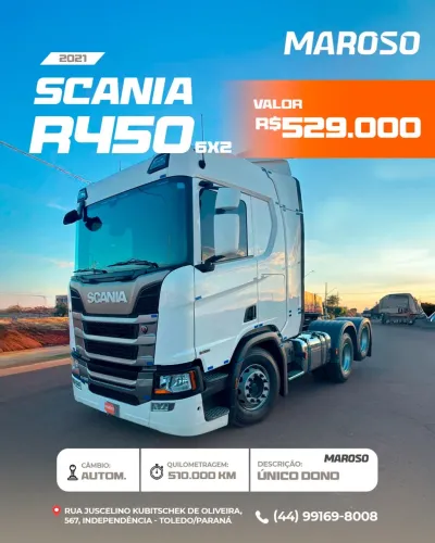 Scania R450 6x2