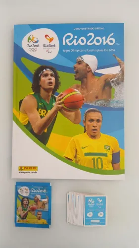Álbum de figurinhas - Rio 2016 Jogos Olimpicos e Paralimpicos Río 2016