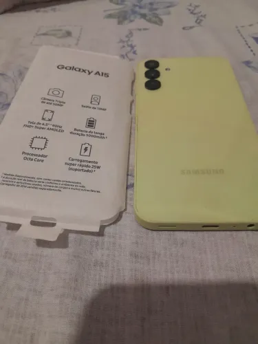 Celular Samsung a15 seminovo