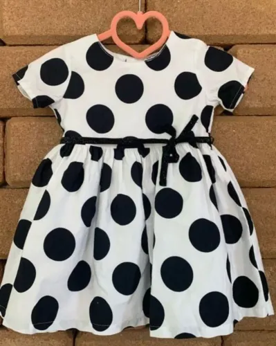 Vestido Bebê Menina Poá Carters