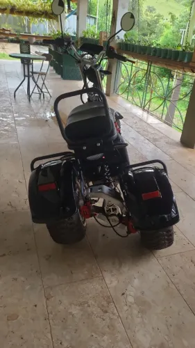 triciclo elétrico citycoco 4000w bateria de lítio