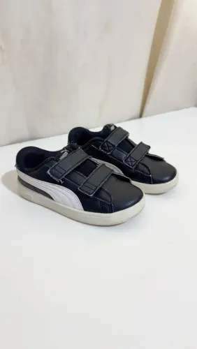 Excelente Tênis Puma Infantil De Couro Original N25
