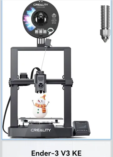 Impressora 3D Creality Ender 3 V3-KE - semi?nova em perfeito estado