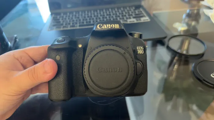Canon EOS 70D - Corpo da Câmera