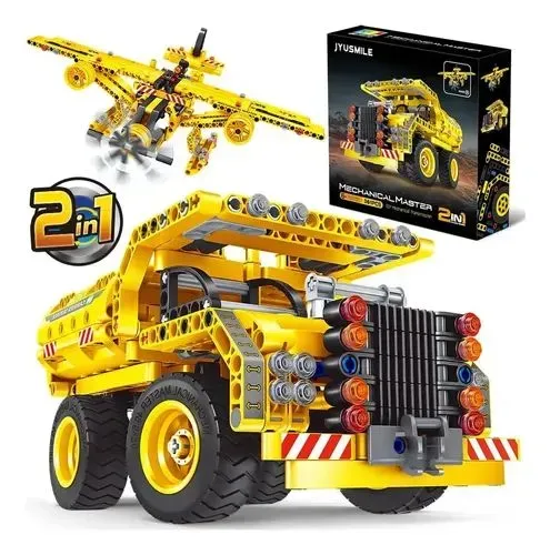 Lego caminhão que vira avião Mechanical Master. Leia a descrição!