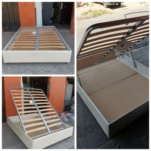Cama De Casal baú Pillati Semi Nova !! Estrutura de ferro com MDF resistente!