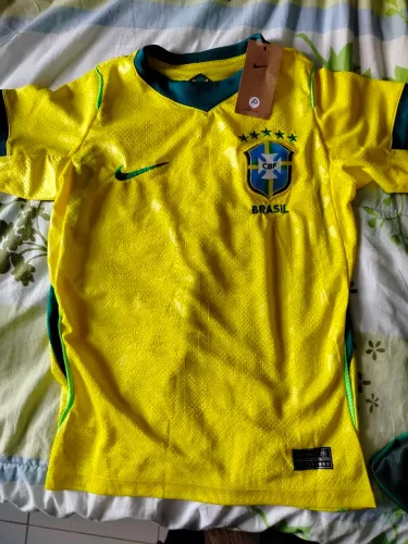 Camisa do Brasil NOVA PREMIUM - Tamanho 6