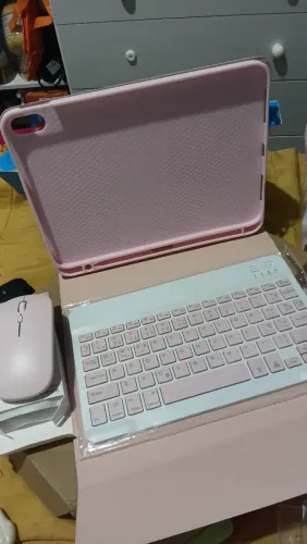 Capa para tablet + mouse ipad 10,11