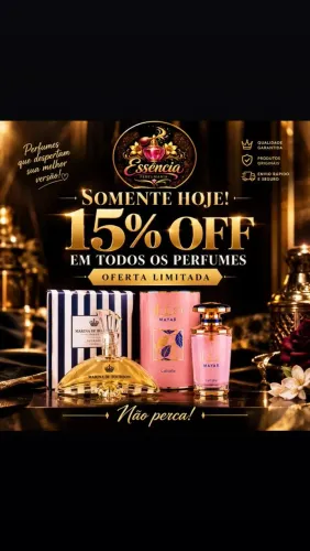 Perfumes Árabes todos com desconto somente hoje