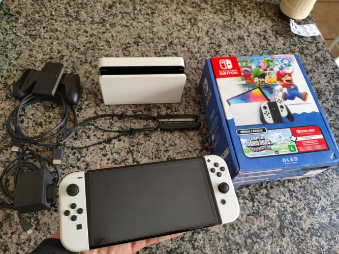 Nintendo switch OLED desbloqueado 256gb