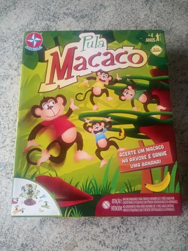 Jogo de Tabuleiro Pula Macaco