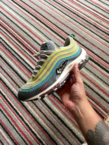 Tênis Nike Air Max 97 Air Sprung Colorido